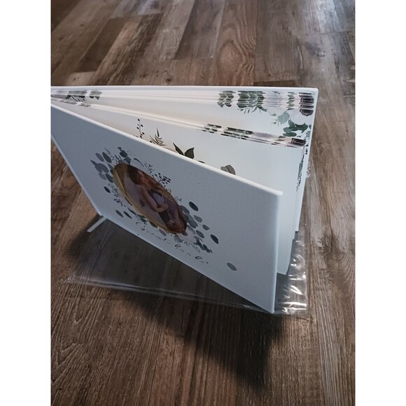 Linen Hard Cover Guest Sign Book - Picture 5 of 7